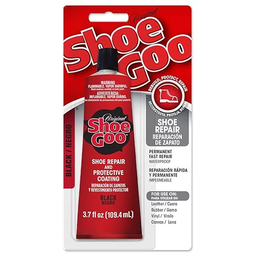 Shoegoo 110212 Adhesive, 3.7 fl oz, Black(New Version)