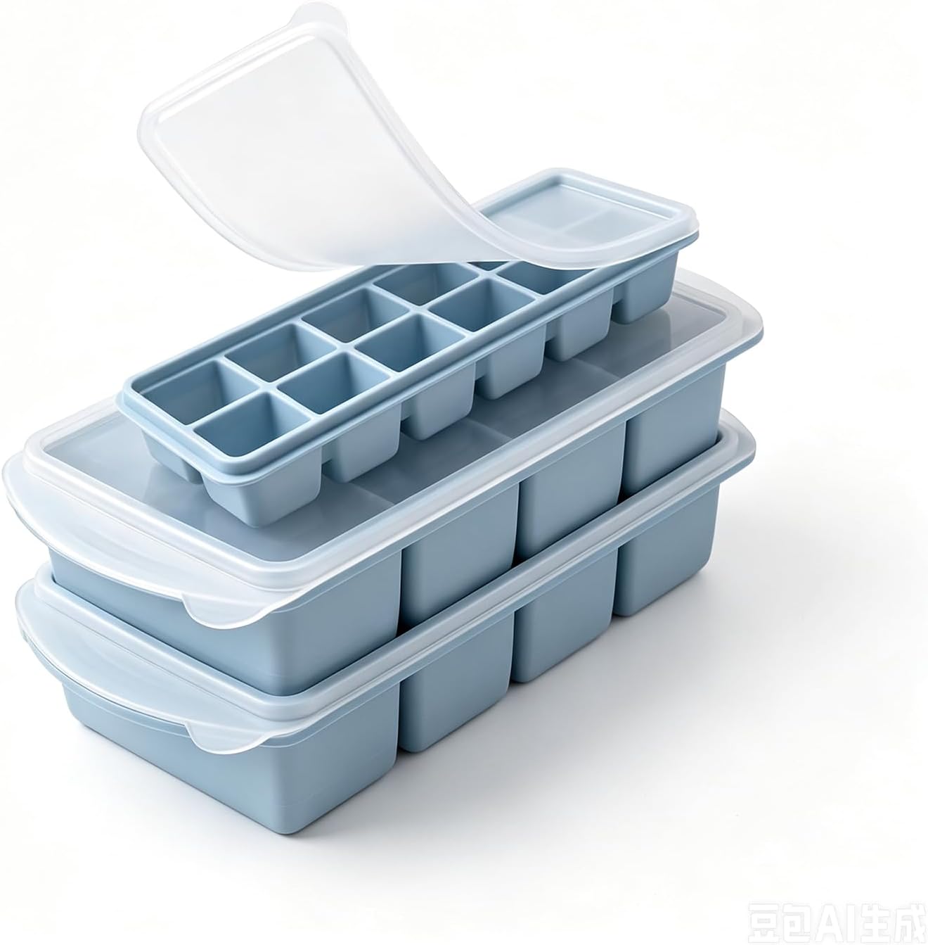 1 cup silicone freezer molds,Freezer tray,Silicone soup freezer molds