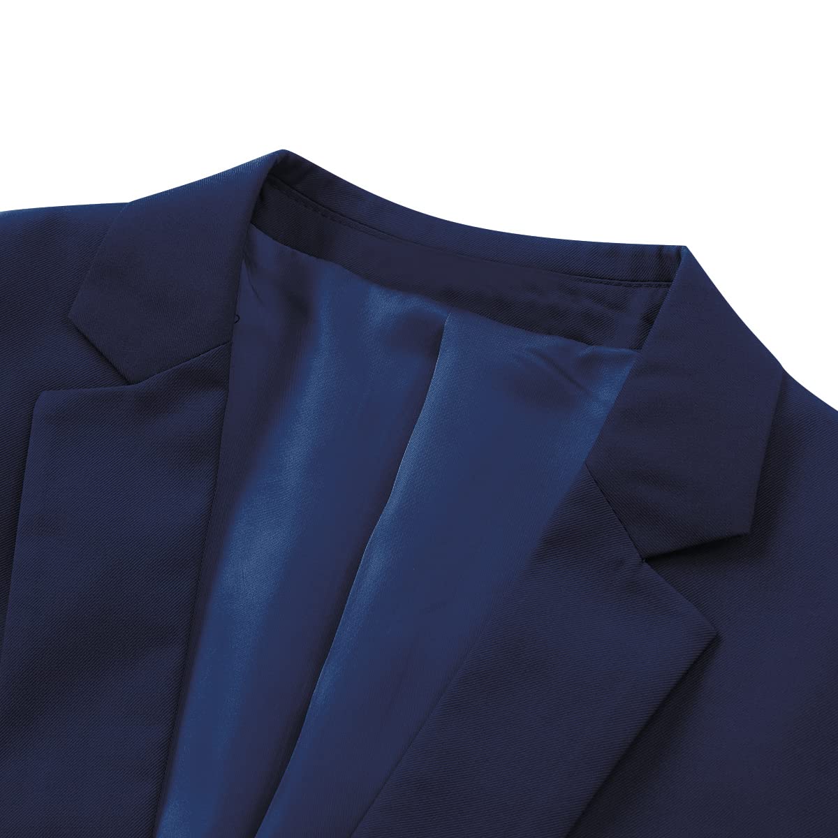 Allthemen Abito da Uomo in 2 Pezzi in Tinta Unita con Un Bottone Blazer + Cravatta Giacca Formale da Lavoro per Matrimonio