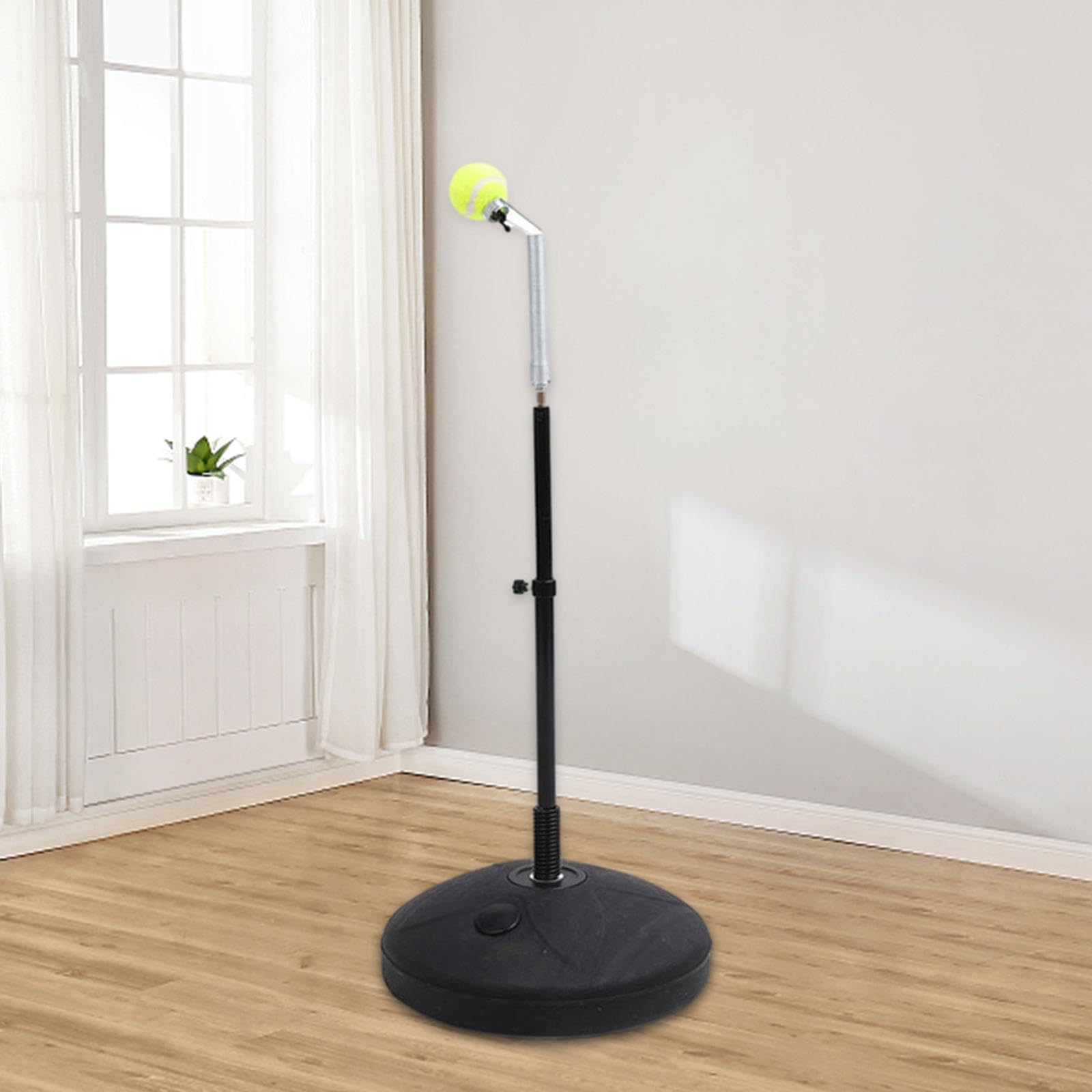 kowaku Tennis Rebound Ball, Tennis Training Equipment, Height Adjustable Tennis Self Practice Rebounder for Indoor, Outdoor