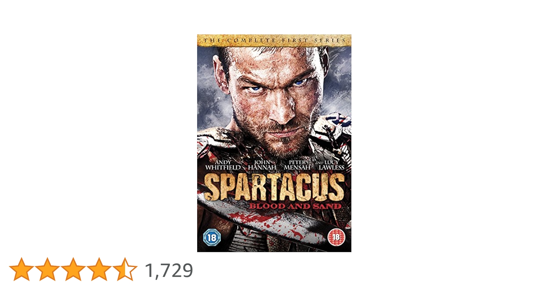 Amazon.co.jp: Spartacus: Blood and Sand [Import anglais] : DVD