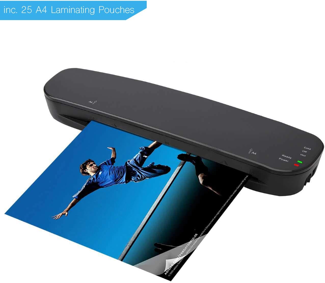 Product Nation A4 Laminator with 25 Laminating Pouch