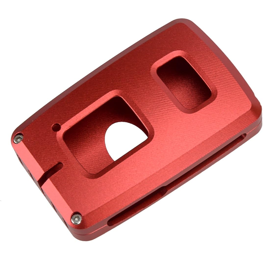 Porte-clés voiture télécommande coque aluminium rouge pour Toyota Tacoma