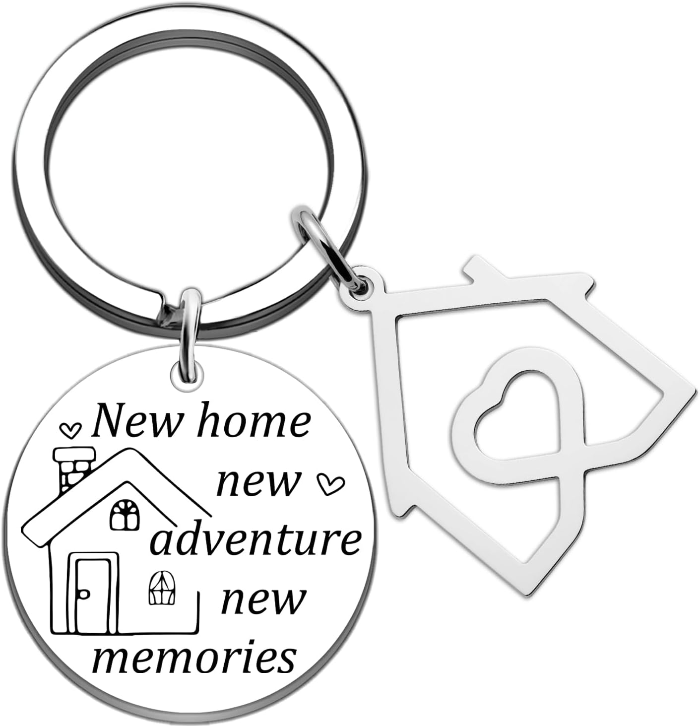 Sweet Housewarming Gifts House Warming Gifts New Home Keychains