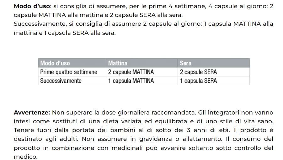 AminoSkin Anti-Age Integratore per la Pelle, 112 Capsule