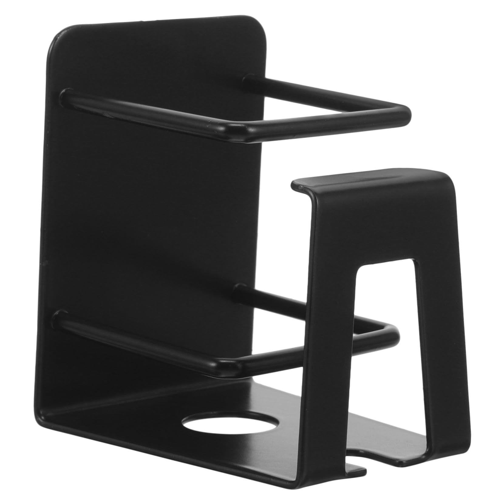 HAPINARY Bathroom Shaver Organizer Metal Electric Razor Bracket Wall Mount Shaver Holder