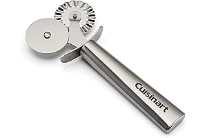 Cuisinart CTG-00-DPW 18-Inch Stainless Steel Dual Head Wheel Pastry Roller