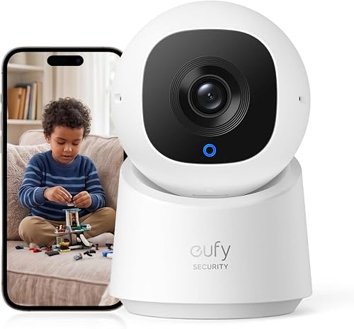 eufy Security Indoor Cam C210, 1080p Resolution, No Monthly Fee