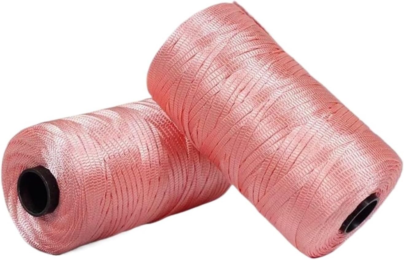 Knitting Bag Light Viscose Thread Silk Braided Ice Rope Hand Crocheting Hat Crochet Yarn(M)