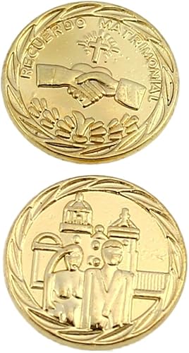 Miniatura 4 de Arras de Boda - Monedas de Boda - Caja en forma de corazón con cristales decorativos de diamantes de imitación 78 (dorado)