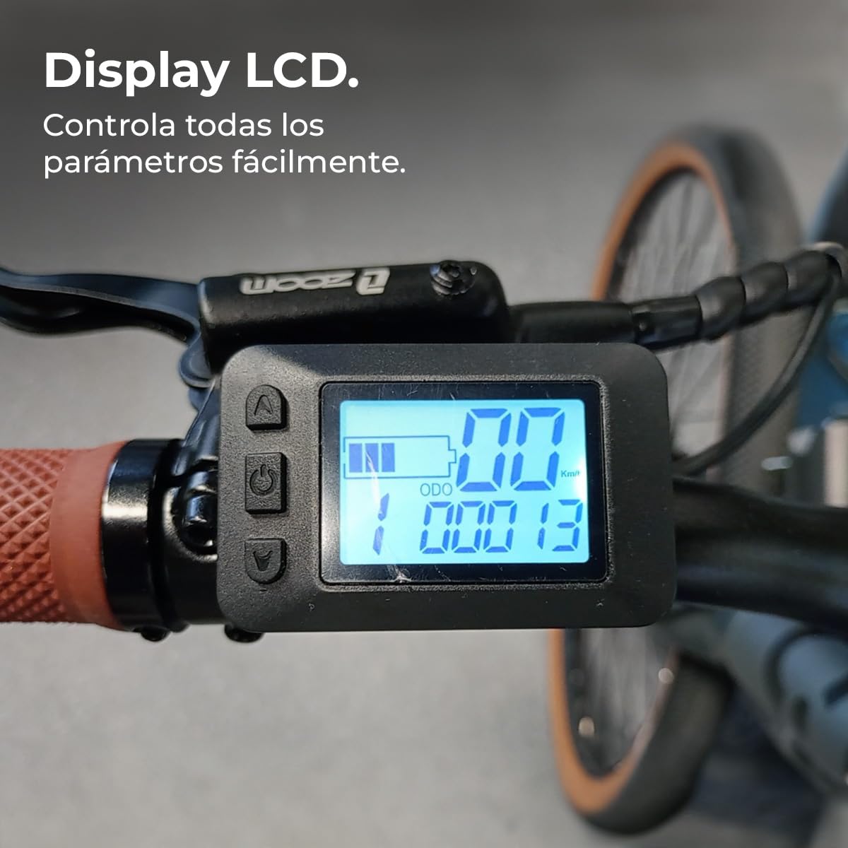 Cecotec Bicicleta Eléctrica Urbana Sprint Silver 28". Autonomía 70km, Batería 360Wh, Doble Freno de Disco Hidráulico, Cambio Shimano Altus 8 Velocidades, Display LCD con Control de Asistencia