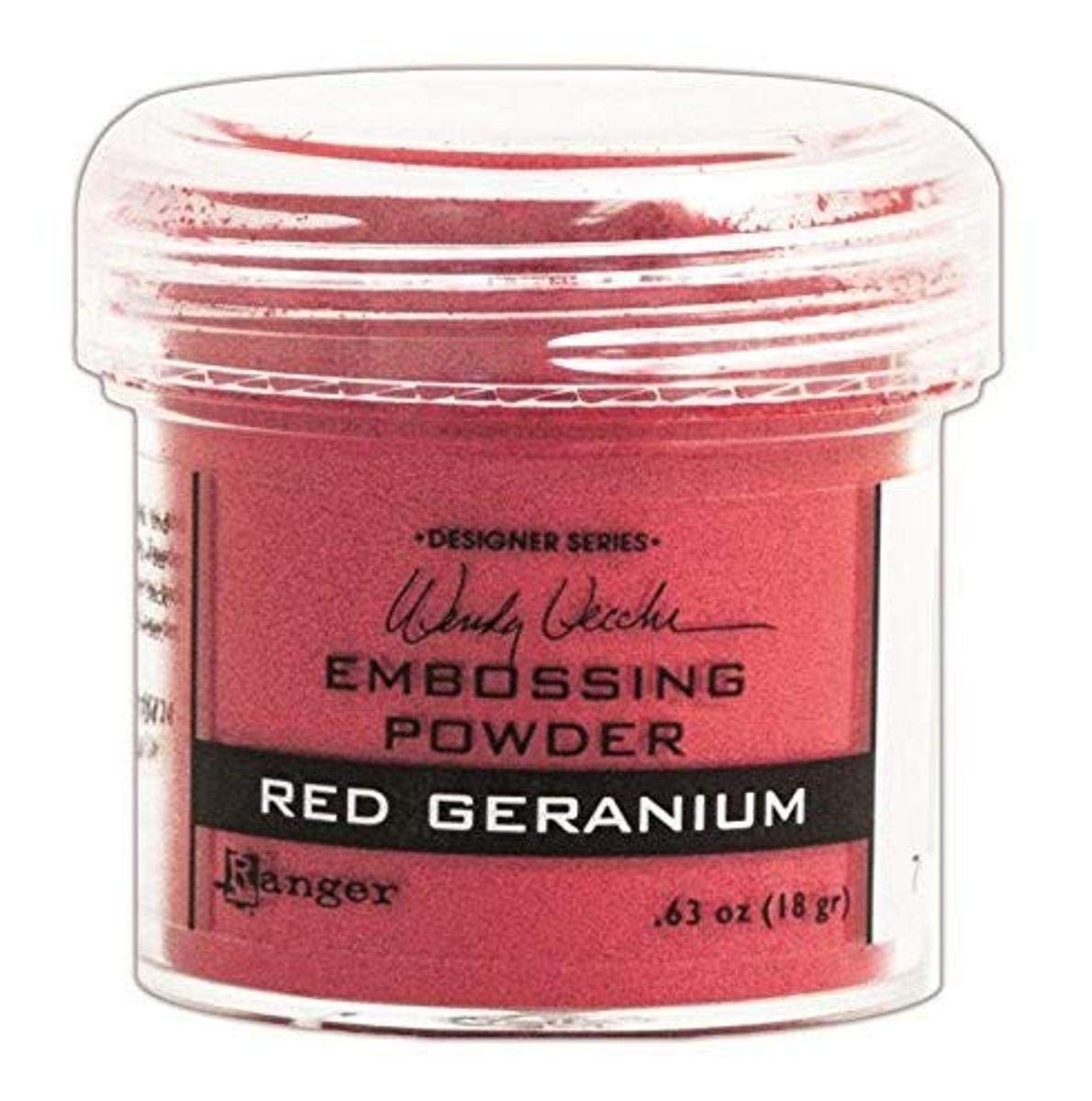 Ranger Red Geranium 1 Oz Embossing Powder,
