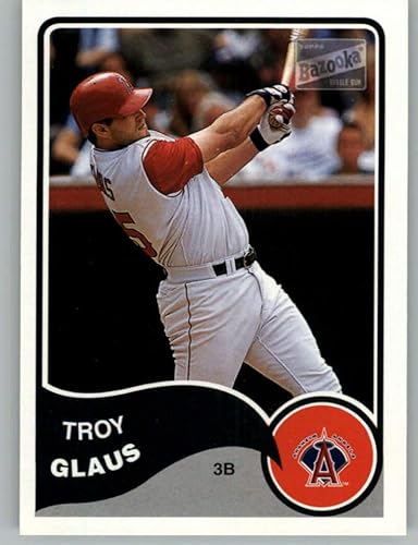 2003 Bazooka #123 Troy Glaus NM-MT Anaheim Angels Baseball MLB