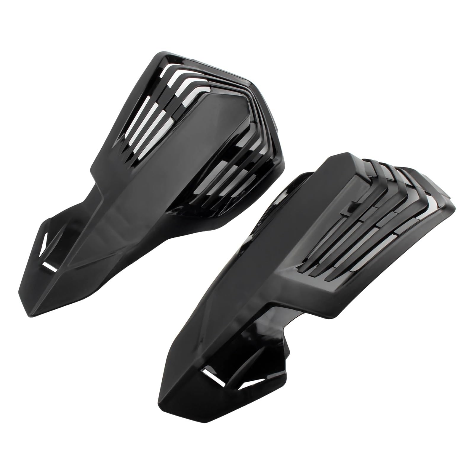 Ochraniacze dłoni Pasuje do HONDA pasuje YAMAHA EXC KLX YZF CRF ochrona osłona dłoni motocykla Protector motor terenowy Enduro(Black-white)