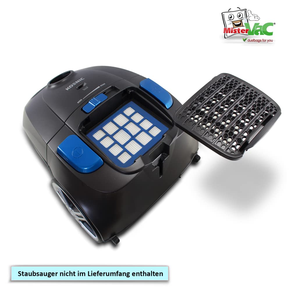 MisterVac | compatibile con Filtro di ricambio filtro Koenic KVC 71521 Cyclone