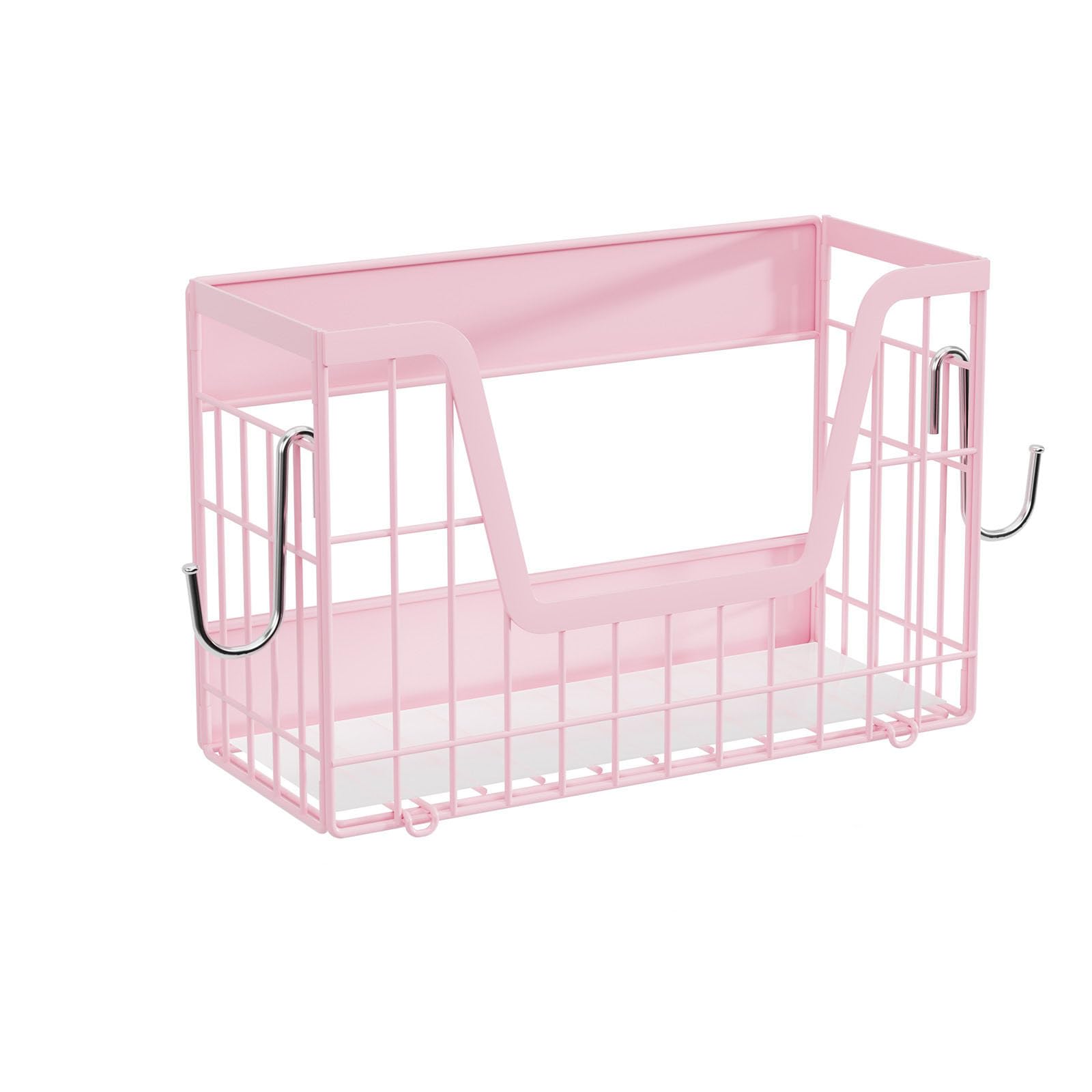 EXQIOUR Expandable Refrigerator Basket with Enhanced Magnets for Fruits Vegetables Storage Rust Proof Fridge Rack