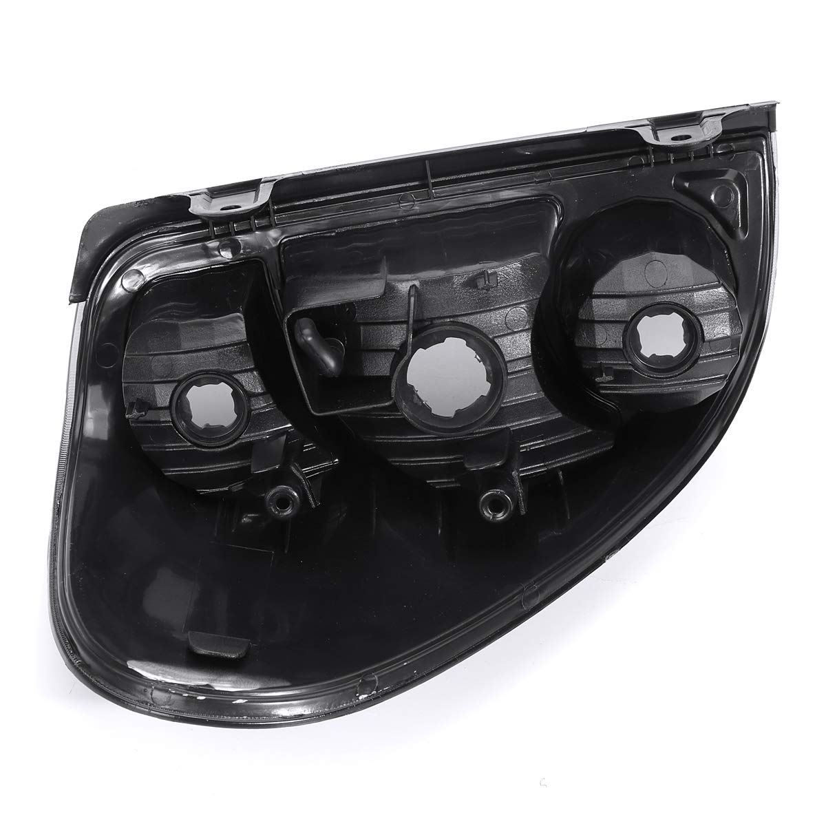 YONGYAO Luce Posteriore Freno Posteriore Sinistra/Destra Auto con Cablaggio Fumo Nero per Mitsubishi L200 2005-2016 - Sinistra