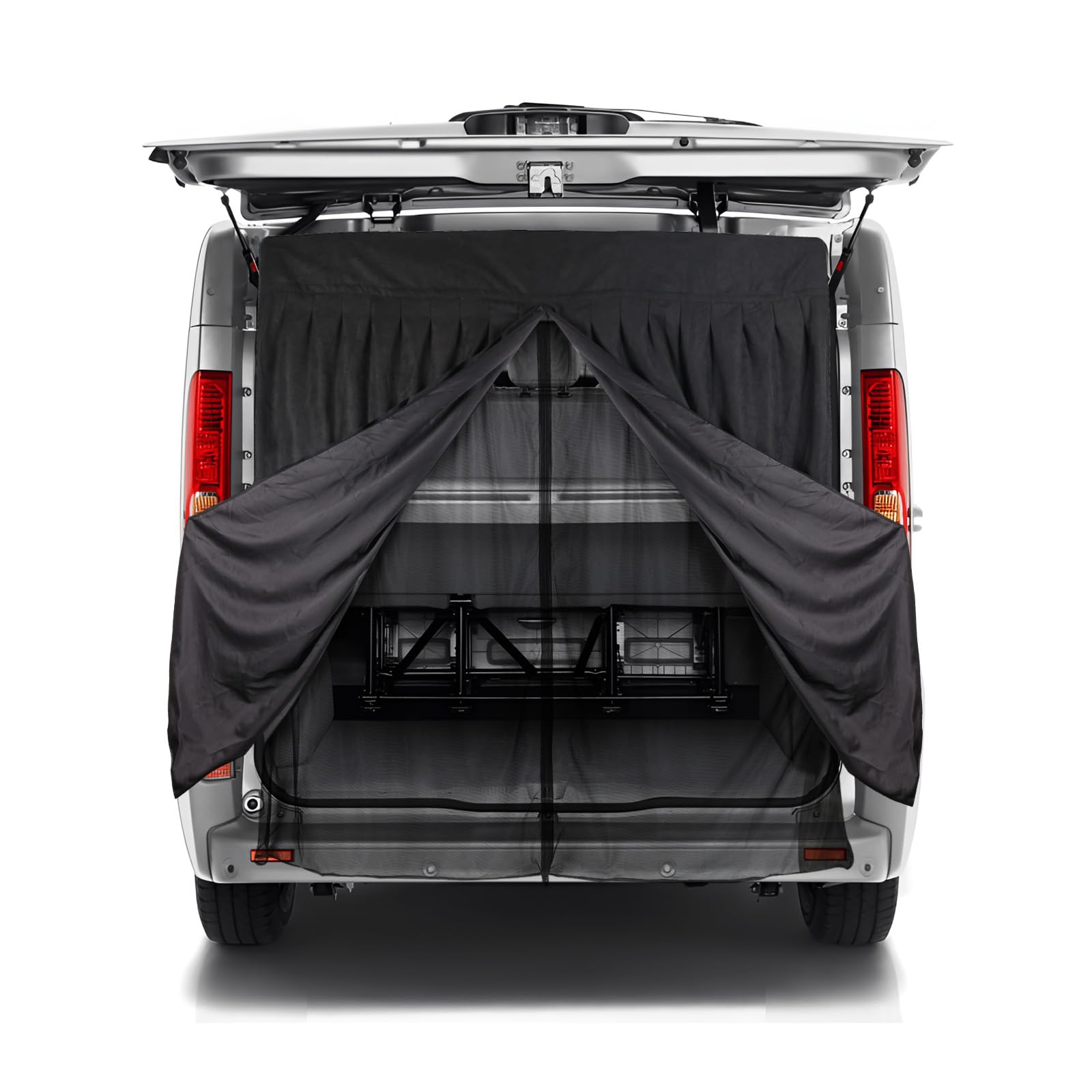 Zanzariera Auto Compatibile con Renault Trafic, Zanzariere Porta Posteriore Auto, Rete per Insetti Magnetica a Doppio Strato per Campeggio All'aperto