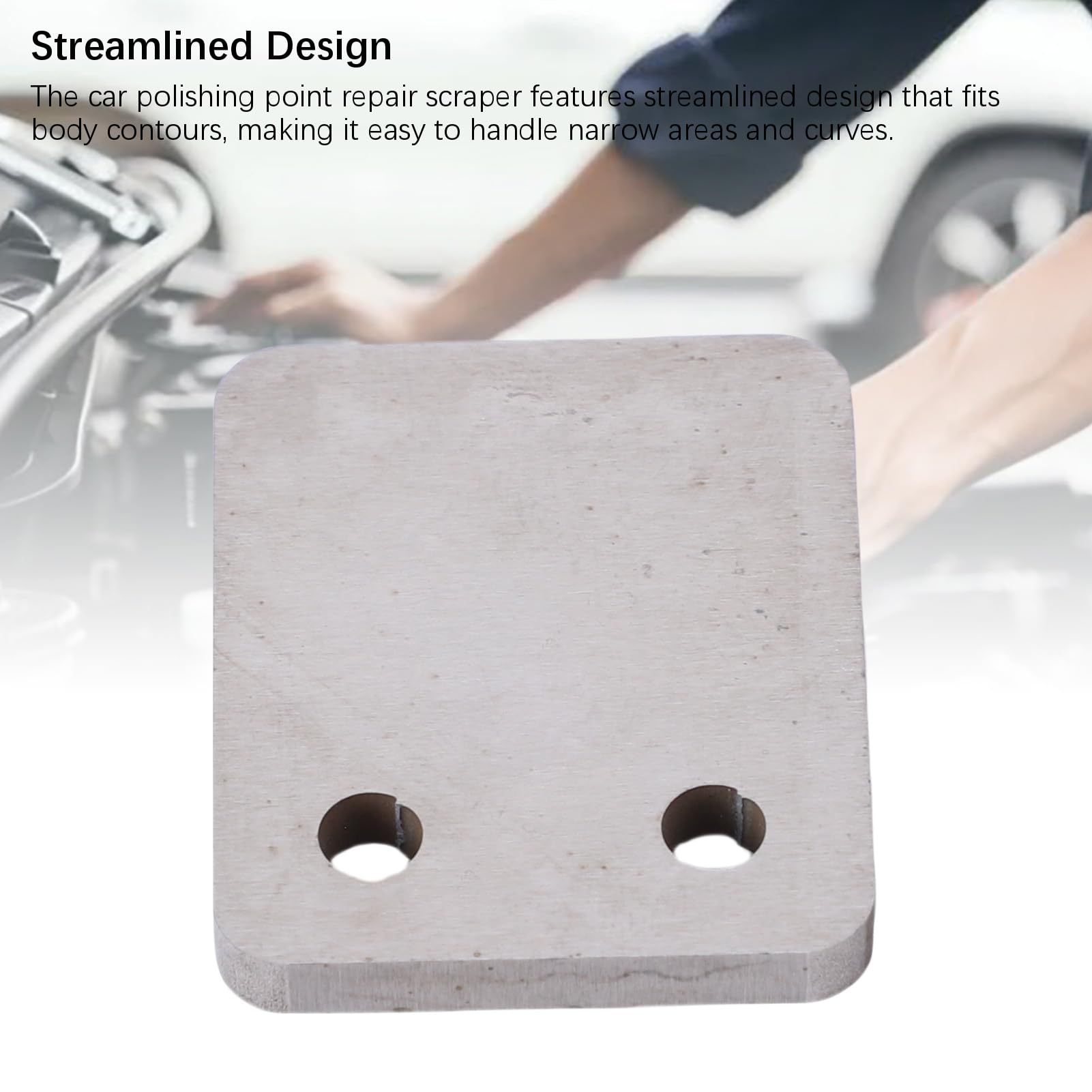 Bloque de Cuchillas de Carburo de Tungsteno, Removedor de Pintura Automotriz, Raspador de Reparación de Manchas, Lima de Pintura, Pintores Denibber para Eliminar Polvo, Imperfecciones