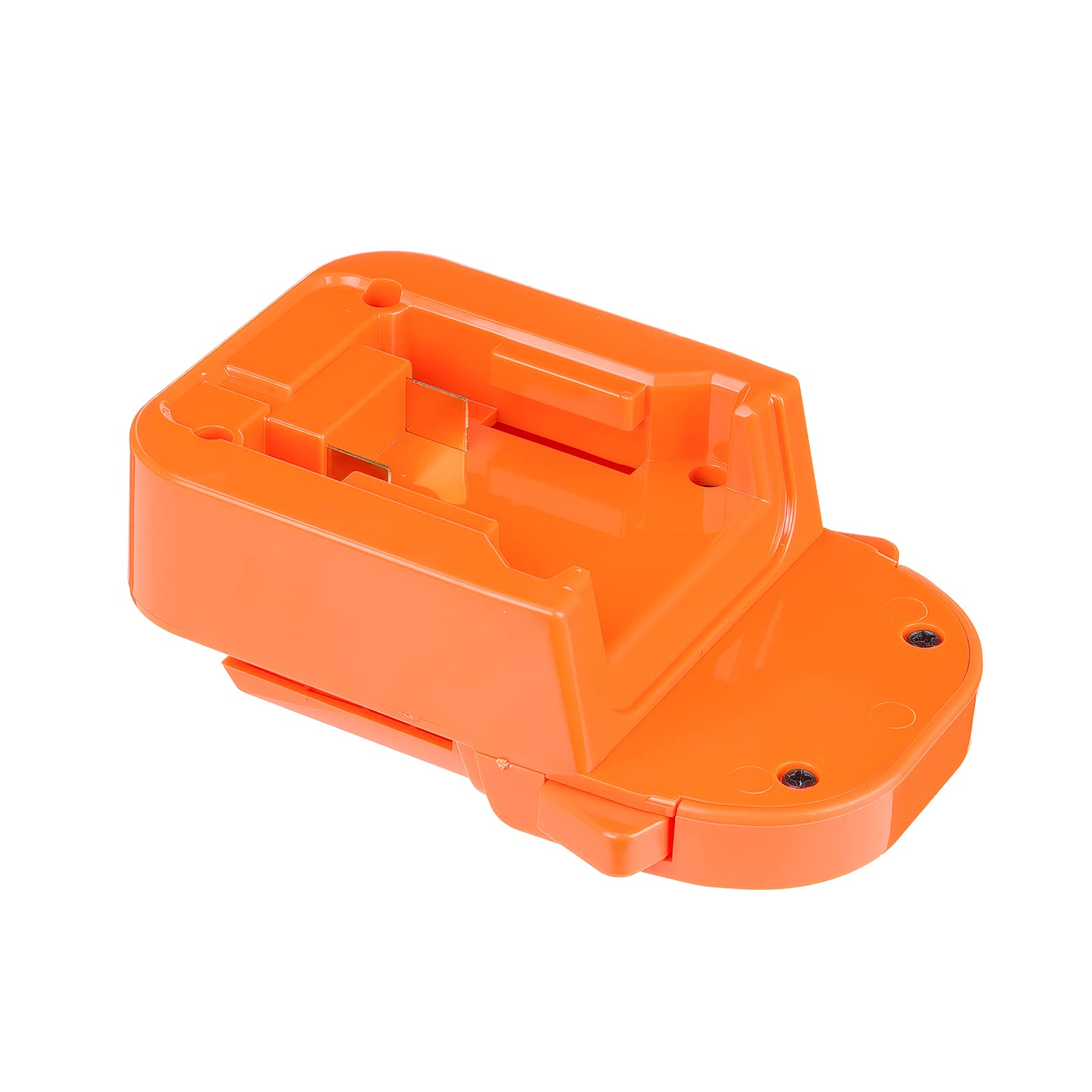 1 adaptador compatible con baterías Milwaukee M18 RED para herramientas inalámbricas Ridgid de 18 V (no avanzadas), solo adaptador, negro, ML-LQ18