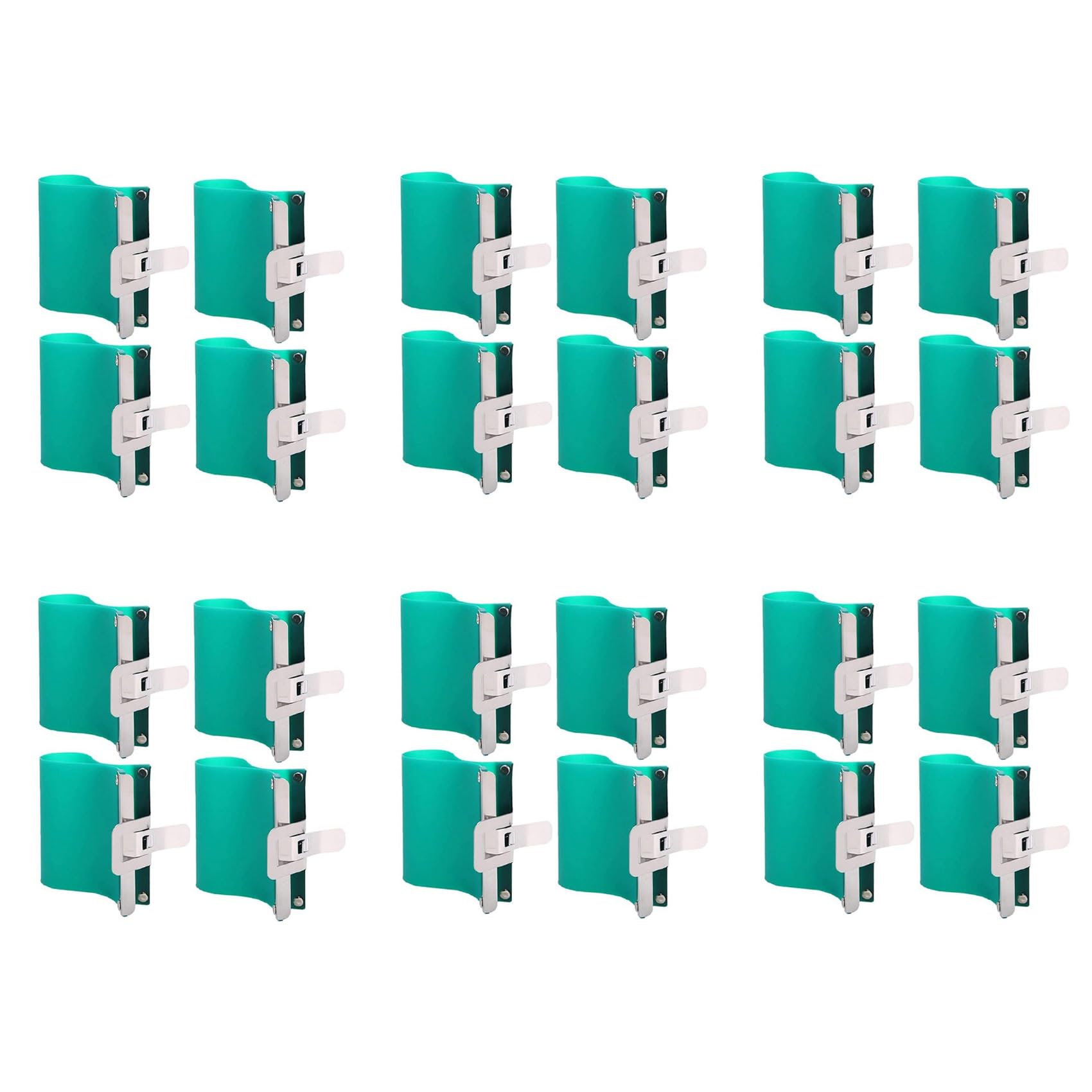 Jnchdghwa Green 24Pcs Silicone Mug Wrap For Sublimation Mugs 11Oz Mug Wraps For Sublimation In Oven 3D Silicone Mug Wrap Sublimation