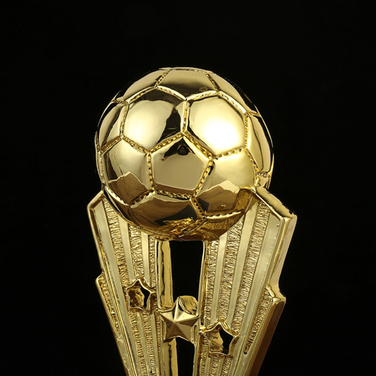 HANABASS De Plástico De Fútbol Chapado Dorado 10,5x8x24 Cm, Copa De Premio para Niños, para Escuela y Fiesta, Decoración para Jardín De Infancia y Eventos Deportivos
