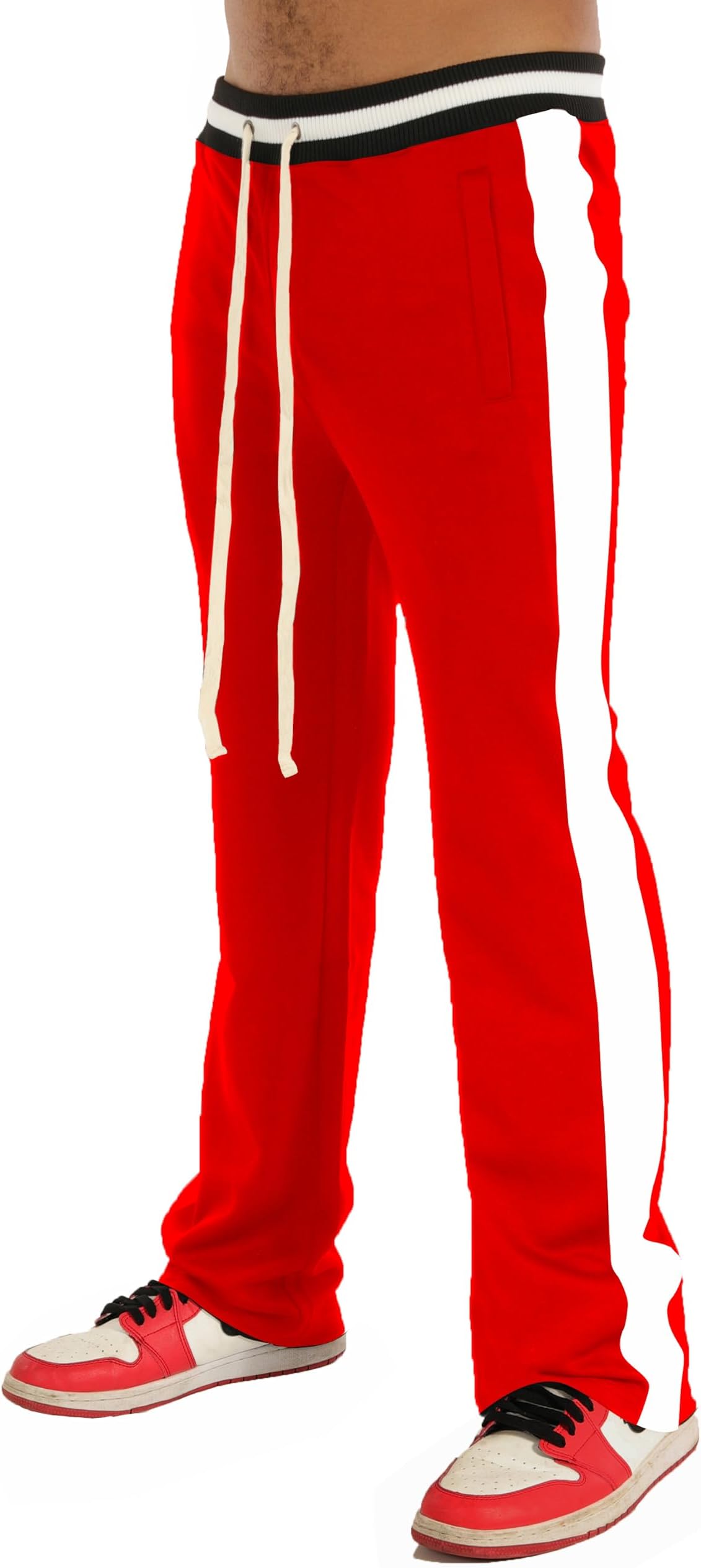 one stripe track pants mens