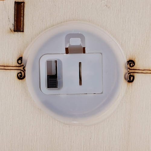 Miniatura 8 de Alcancía, innovadora caja de ahorro de dinero de madera villa caja de almacenamiento de casa modelo banco de dinero para decoración del hogar, ideal