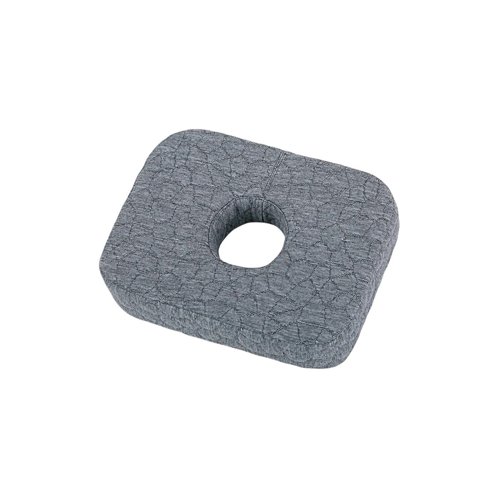 FonHNDG Piercing Pillow Ear Pillow Hole Sleeping Guard(Crack grey,M(32x25x6.5cm))