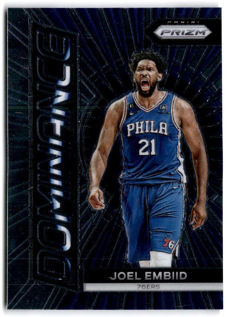 Amazon.com: 2023-24 Panini Prizm Dominance #20 Joel Embiid