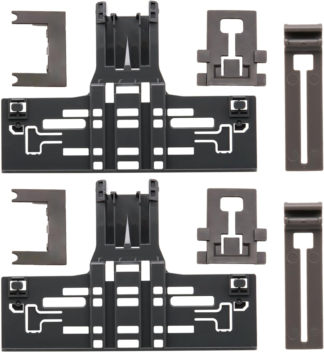 Dishwasher Upper Rack Adjuster Kit Replace for Maytag MDB8989SHZ0 MDB8969SDM0 MDB8959SFZ3 MDB8959SFZ3 MDB8989SHB0 MDB8989SHW0 MDB8959SBS2 MDB8959SBB1 MDB8959SFZ2 MDB8959SBB2 MDB8959SBB3