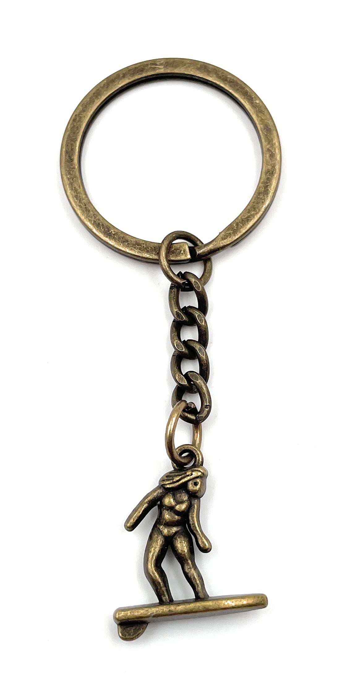 Onwomania - Love to Dance korset - metalen sleutelhanger, ideaal als