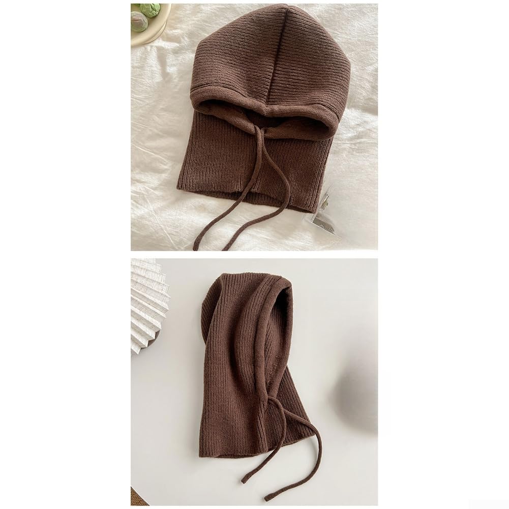 Balaclava Poliéster Transpirable para Esquí y Nieve(Cream White)