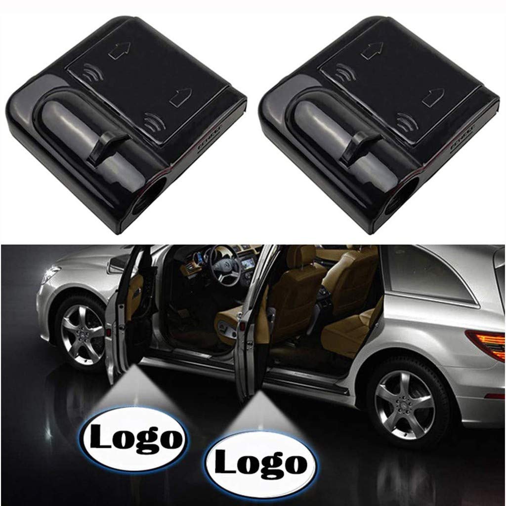 BDXZJ Luci per Luci Fantasma per Porte Laser Luce di Benvenuto Della Portiera Dell'auto Proiezione Auto LED Benvenuto Proiettore Luce per Dacia Duster Logan Tutti I Modelli