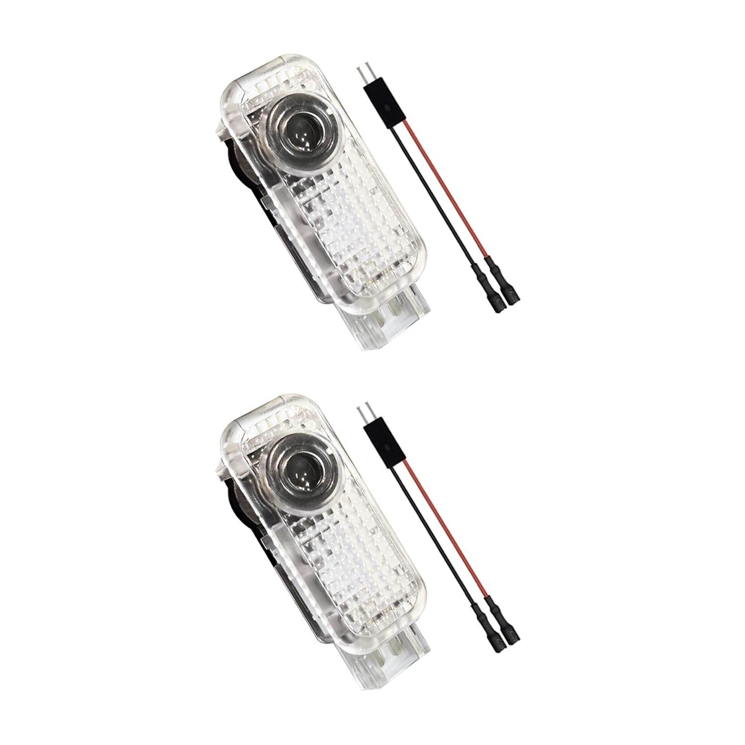 2026 ERSDGG 2 Pcs Car Door Light Welcome Light 4K Glass Lens Ghost Shadow Lamp Puddle Lights Compatible with M 1/2/3/4/5/6/7/X1/X2/X3/X4/X5/X6/X7/Z/GT — view 7