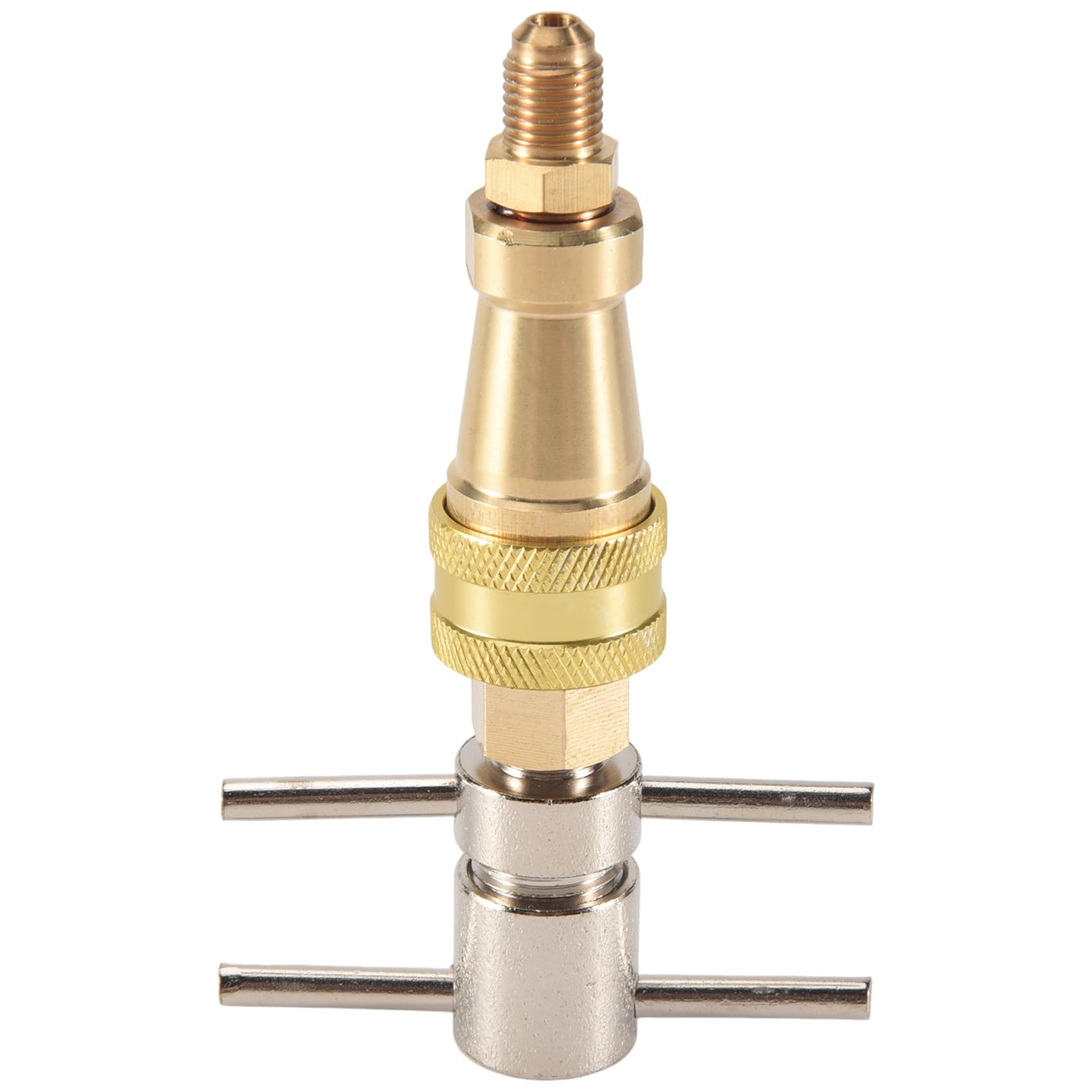 Srutueo Tools High Pressure Washer 1/4 inch FNPT Refrigerator Quick Coupling Brass Washer Quick Connect Plug