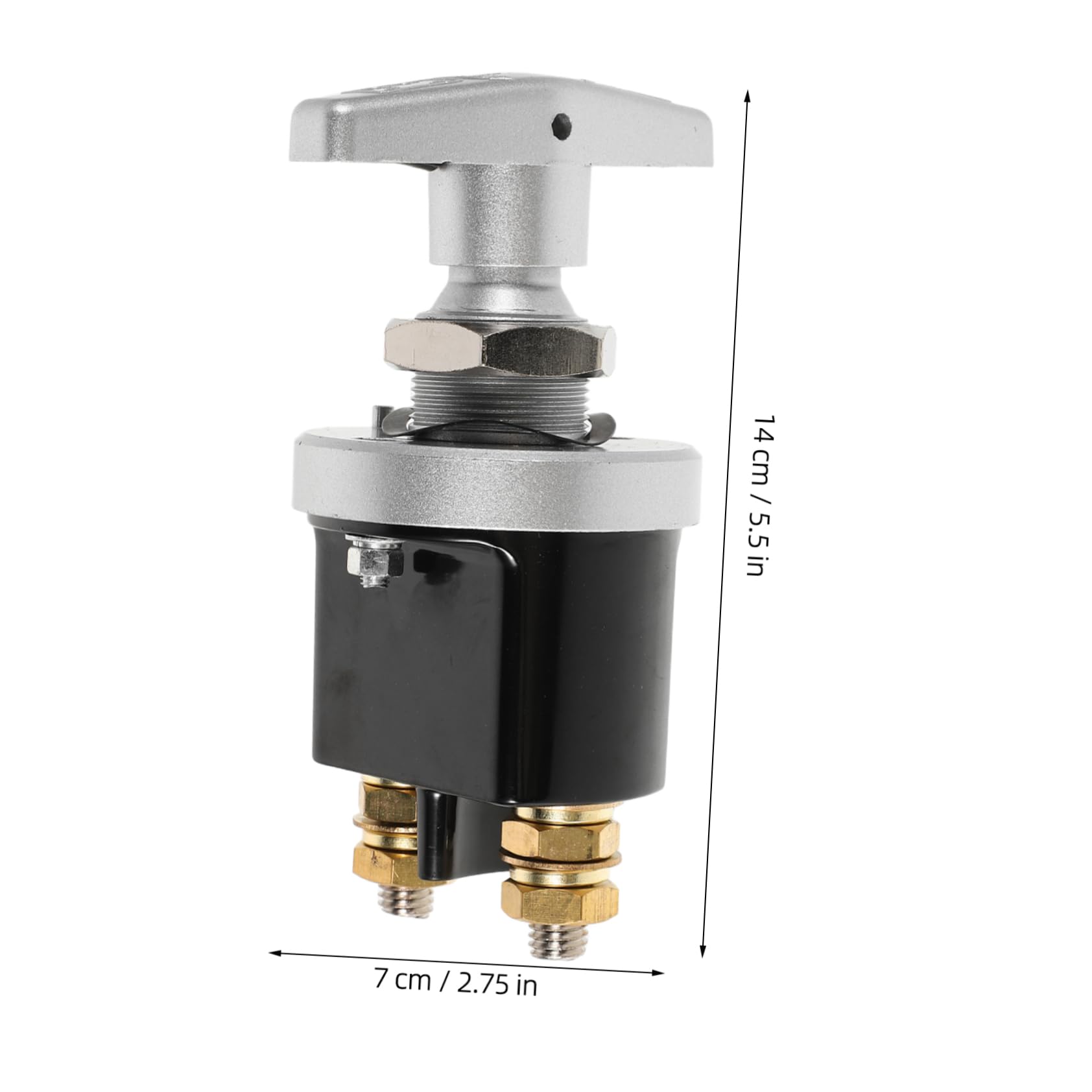 Healifty Battery Cutoff Switch Rv Battery Switch Universal Power Cut Isolator for Boats Cars Atvs