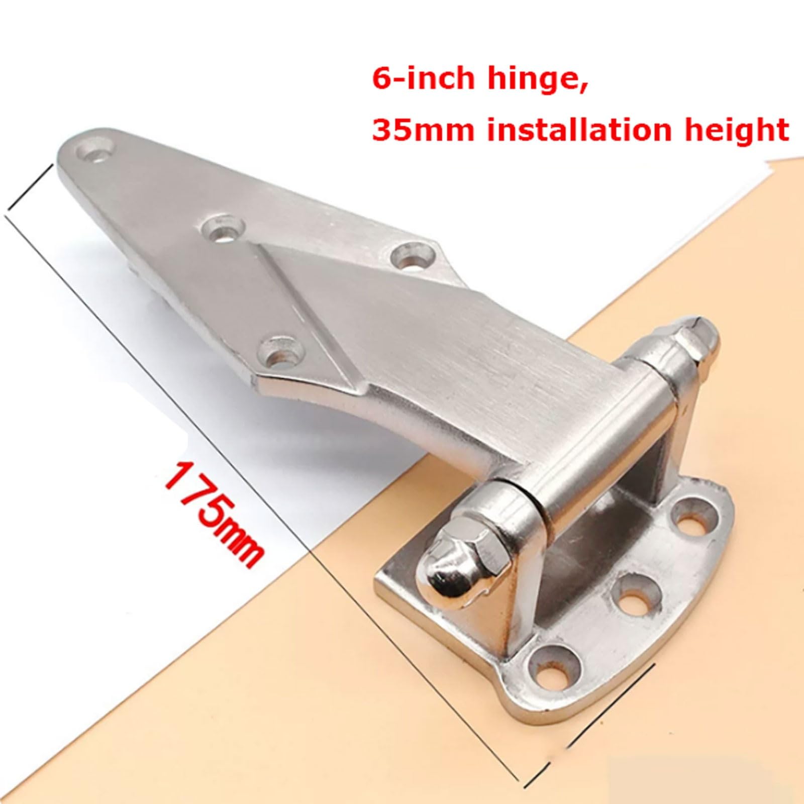 Cerniera for forno in acciaio inossidabile 304 da 6 pollici 2 pezzi for porta for conservazione frigorifera del congelatore con scatola di controllo industriale(35mm)