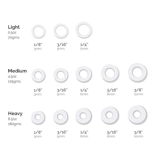 Miniatura 7 de JMU Bandas elásticas de ortodoncia 18 medianas, paquete de 500 bandas de goma intraorales sin látex, bandas de goma dentales fabricadas en Estados