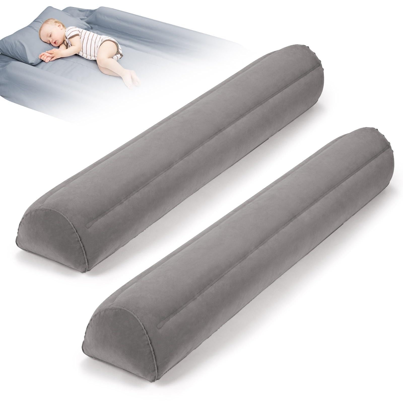 Photo 1 of USHMA Portable Inflatable Toddler Bed Rails - Light Grey