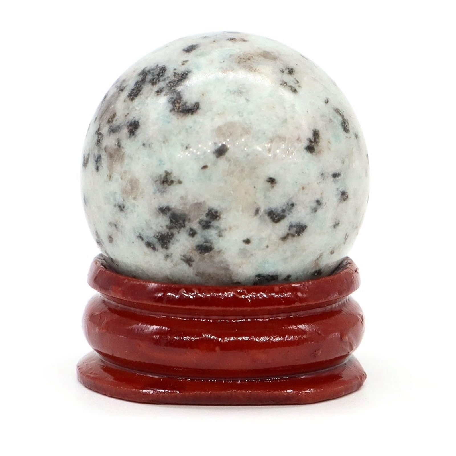 BAYNOPURIN Crystal Sphere 30mm Stone Sphere Quartz Globe Mineral Collection Household Decor
