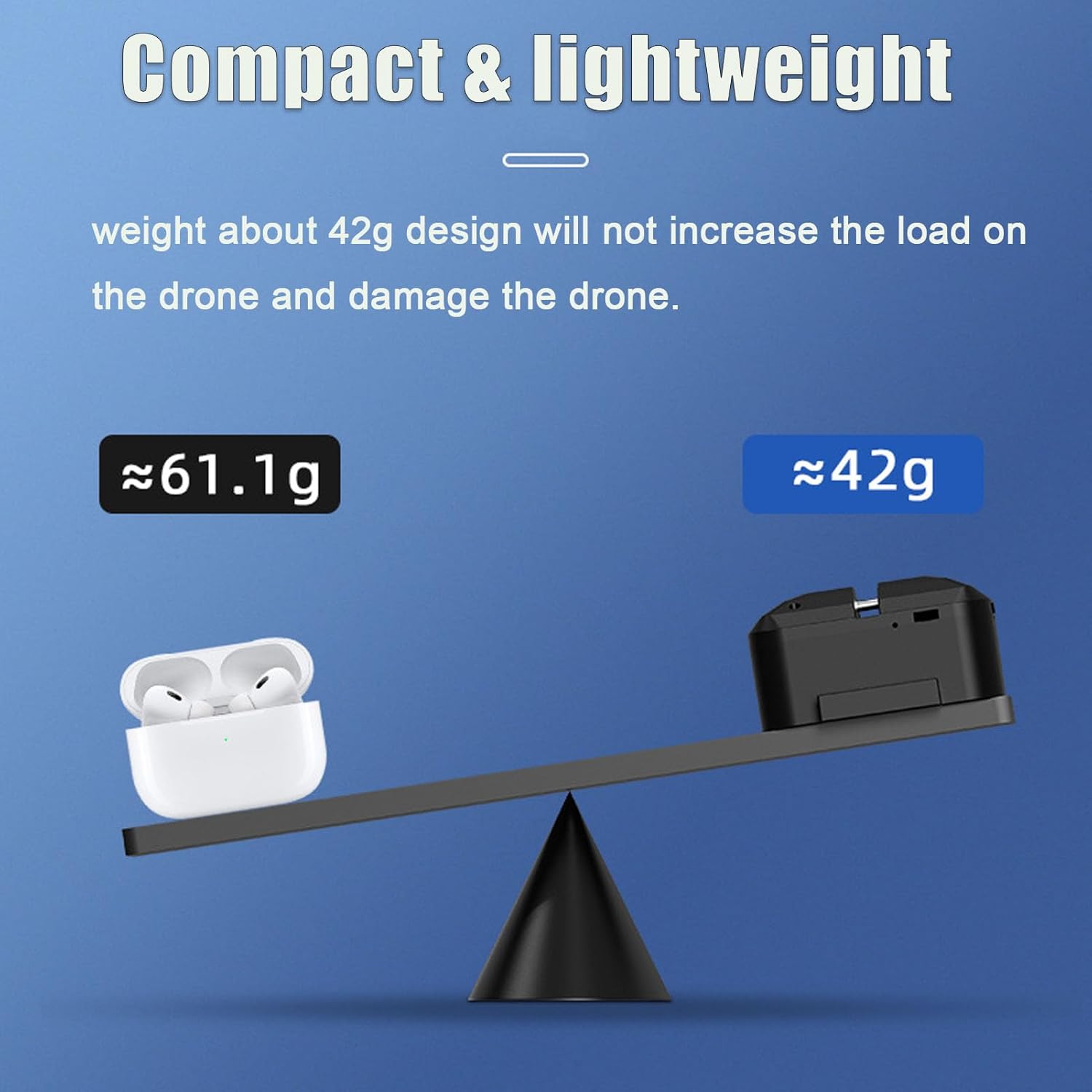 Drone Payload Release Airdrop System Dropping Device for DJI Mini 4 Pro/Mini 3 Pro/Air 3S/Air 3/Mavic 3/Mavic 3 Pro Drone Clip Delivery Transport Device for Fishing Bait Release&Wedding&Search &Rescue