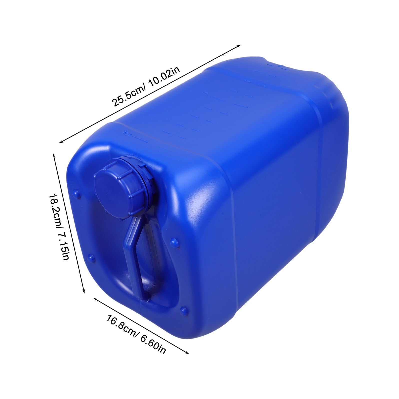 Healeved Wassertank aus Kunststoff mit Deckel Stapelbar und Auslaufsicher Flüssigkeitsbehälter für Wasser Öl und Reagenzien Geeignet für Haushalt und Camping
