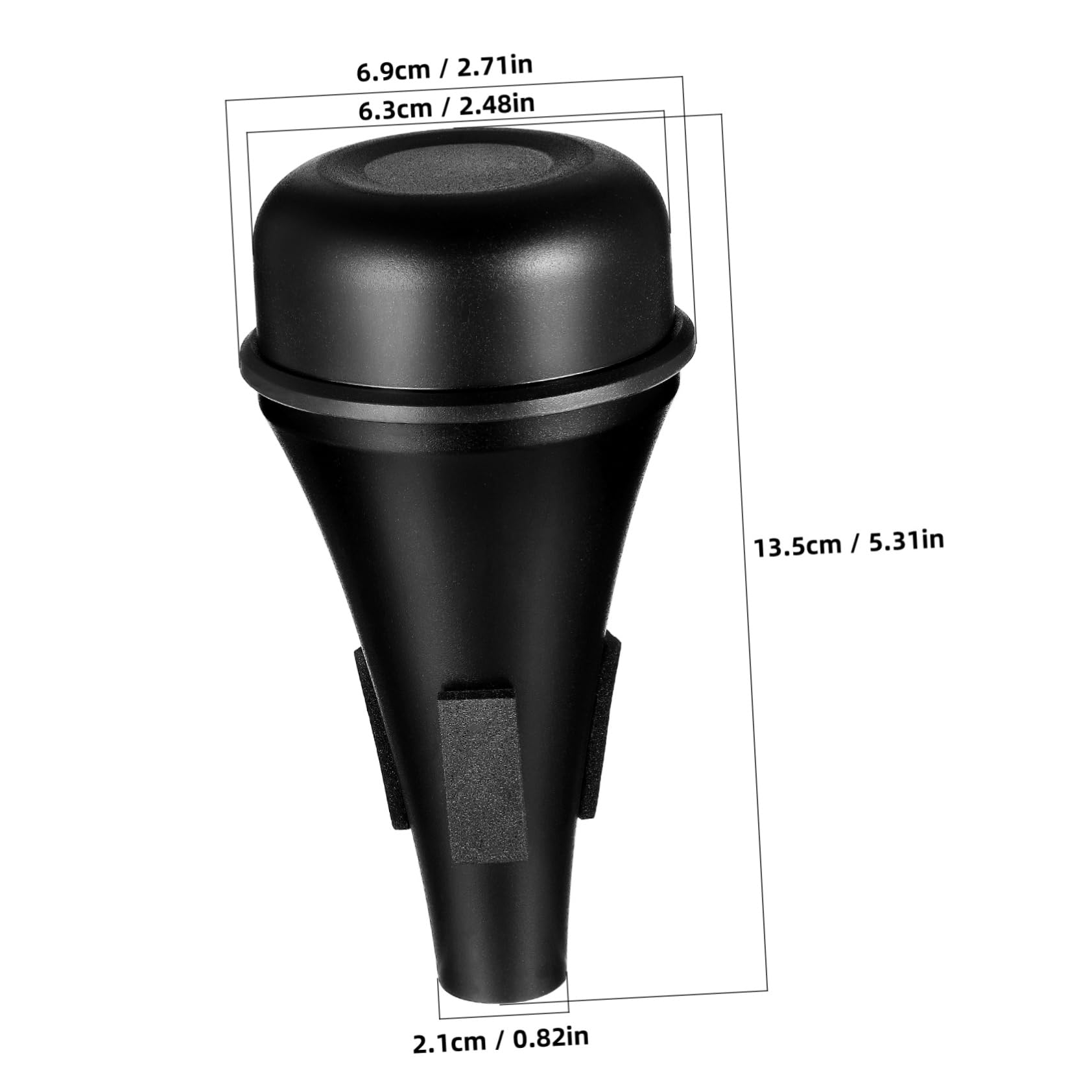 VANZACK Saxophone Mute Sax Mute for Trumpet Trombone Practice for Brass Instruments