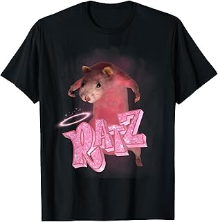 RATZ TEES Meme Ratz Meme - funny rat funny mouse ratz pink ratz mouse meme T-Shirt