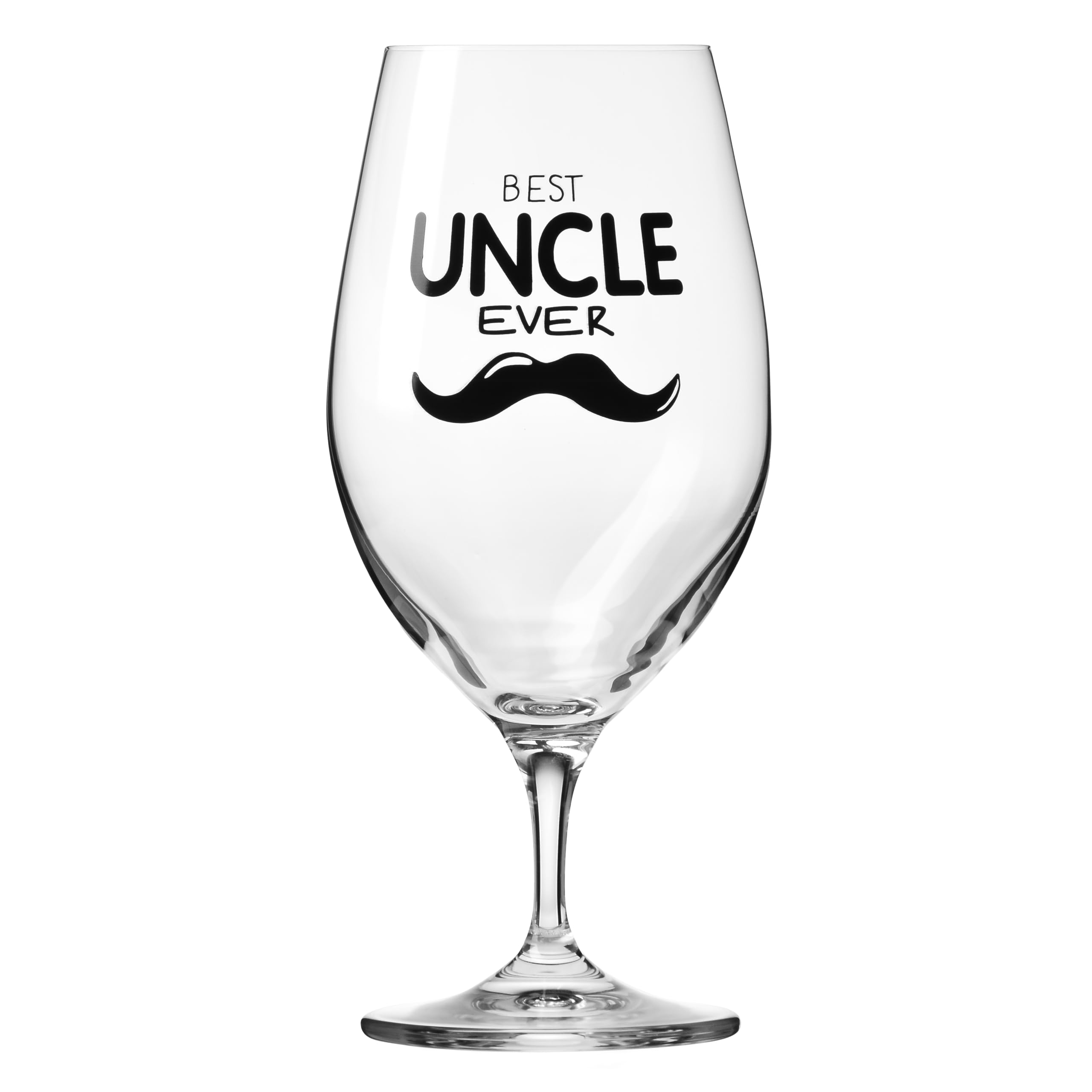 Krosno Beer Glass 1 Piece, 400 ml, for Uncle, Celebration Moments โ image 1