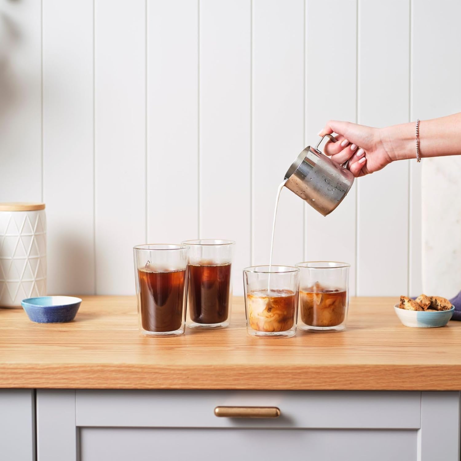 De'Longhi DLSC319 16.6 FL oz Thermal Glasses, set of 2