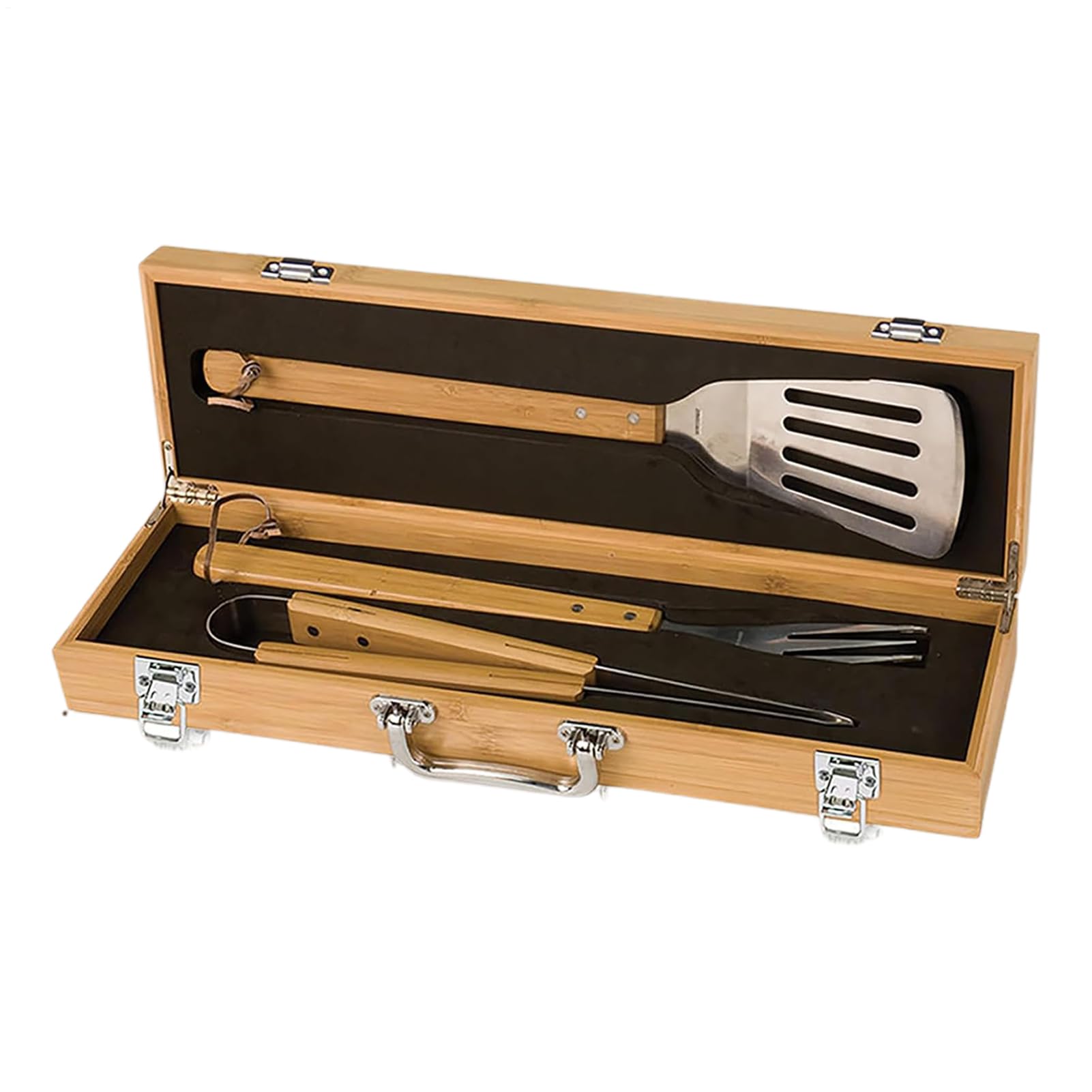 Utensilios de Barbacoa Juego para Parrilla | Accesorios De Cocina Al Aire Libre Con Maletín Para Jardín Camping Picnic Y Reuniones Familiares