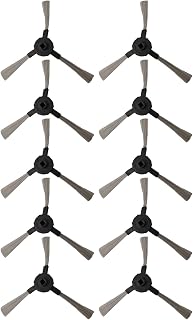 Cepillos laterales de repuesto estándar para robot aspirador VR 102 / VR 201, 10 unidades para mantenimiento y funcionalidad de rutina