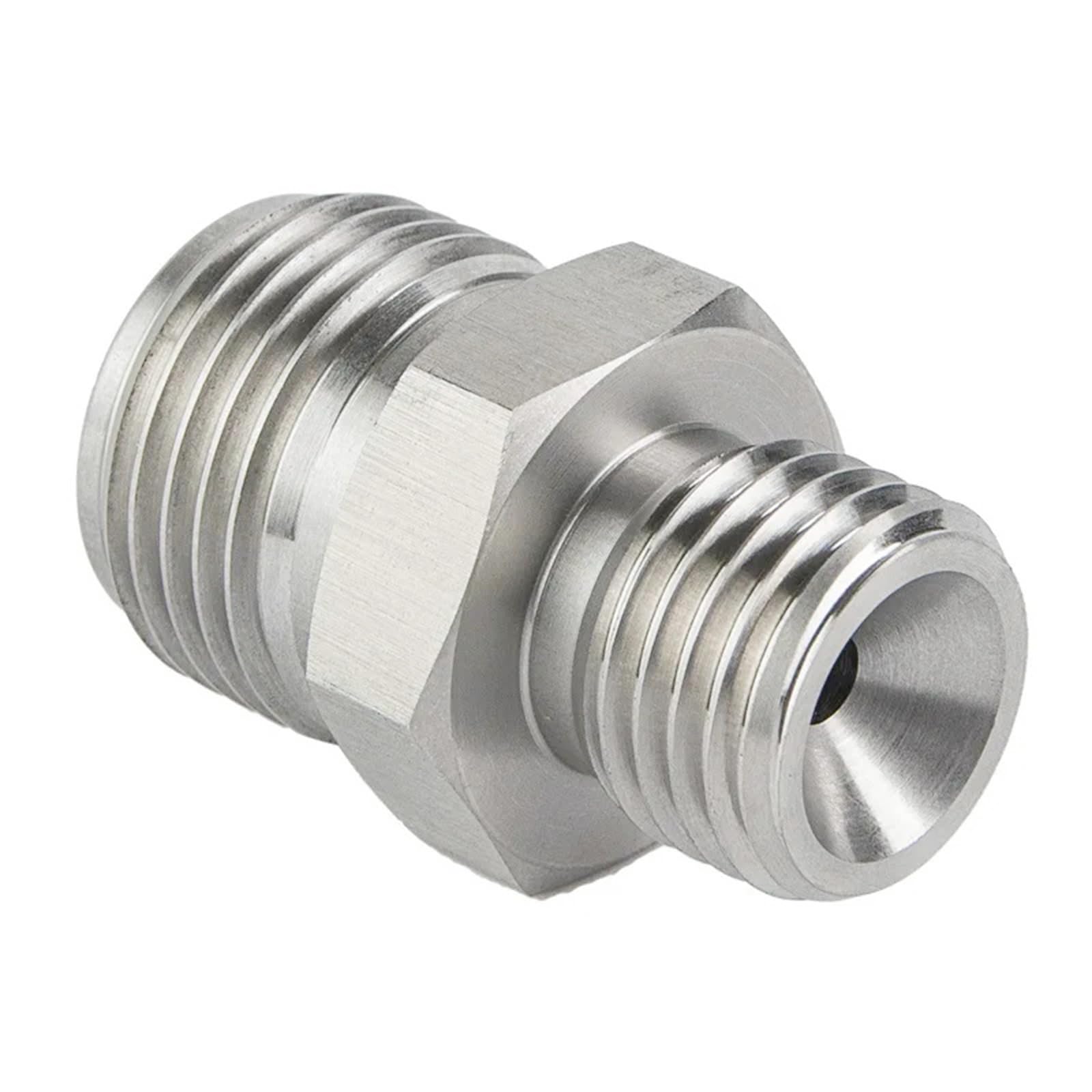 Msioytog Fuels Rails Fitting Replacement For 2004.5-2010 6.6L Lb7 Lly Lbz Lmm Engines Fuels Regulator Accessories Stainless Steel Adapter